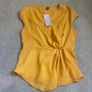 Brand new mustard yellow shirt